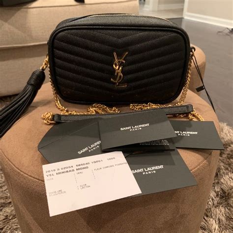 ysl lou camera bag authentic